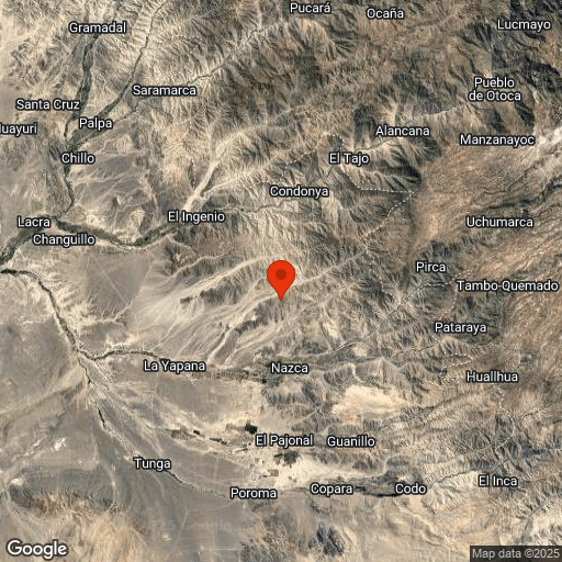 Map of Nazca Lines