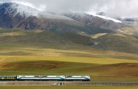 Train Lhassa Chine