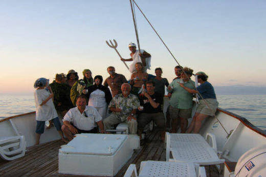 A cruise on the Samba is a fun and sociable experience 