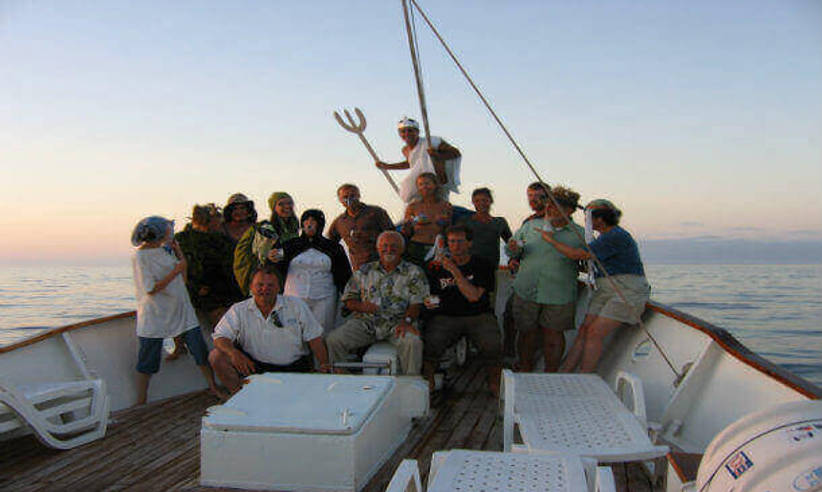 A cruise on the Samba is a fun and sociable experience 