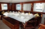 The dining room 