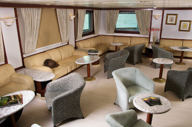 Isabela II's spacious lounge to relax and meet fellow travellers