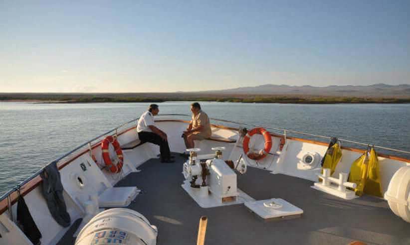 A cruise on the Beluga and sociable and relaxing 