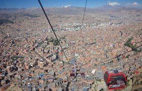 Téléphérique de La Paz en Bolivie