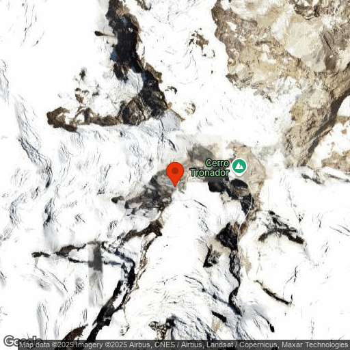 Map of Mount Tronador & Glaciers