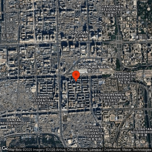 Map of Pentahotel Beijing