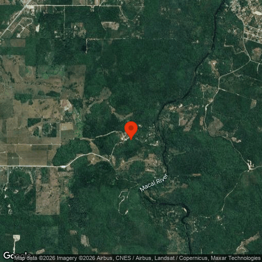 Map of Belize Rainforest Retreat