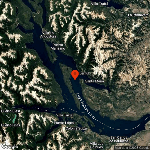 Map of Bariloche & Lake District