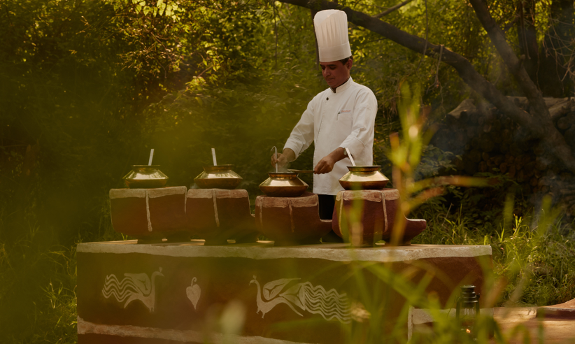Aman I Khas, India Dining Exterior 1