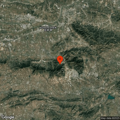 Map of Longmen Caves and Shaolin