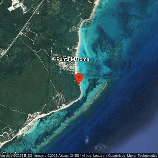 Map of Chable Maroma