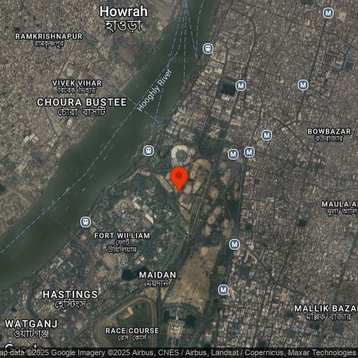Map of The Oberoi Grand, Kolkata