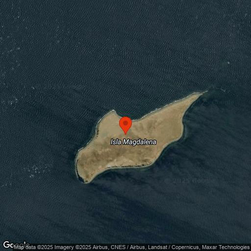 Map of Magdalena Island