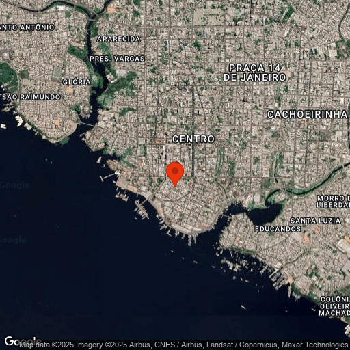 Map of Lord Manaus Hotel