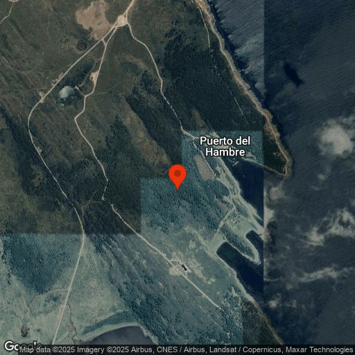 Map of Fort Bulnes & Puerto De Hambre