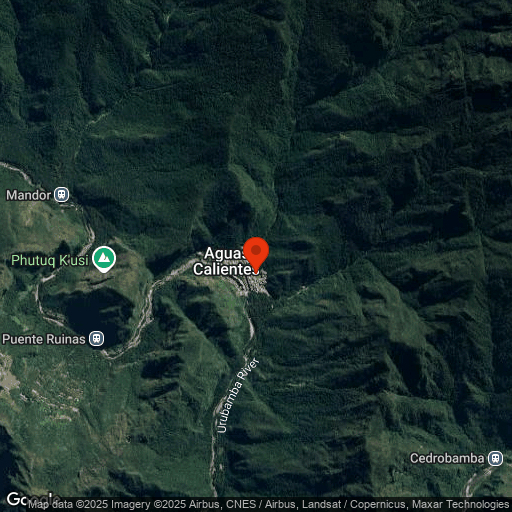 Map of Inkaterra Machu Picchu Pueblo