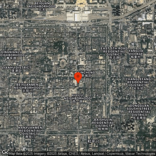 Map of Sofitel Xi'an on Renmin Square