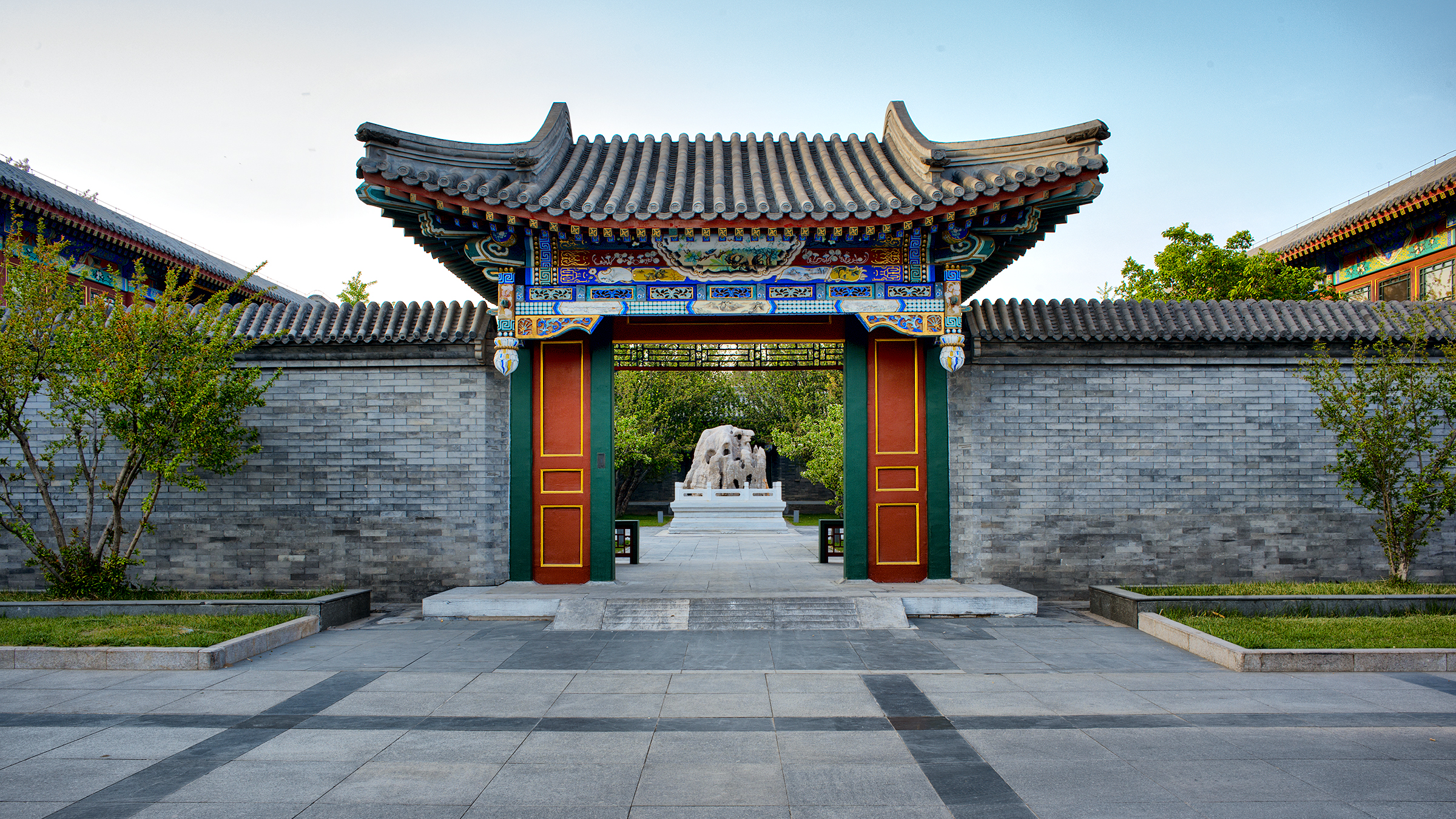 Aman Summer Palace, China Accommodation, Entrance Of Courtyard 1 13349