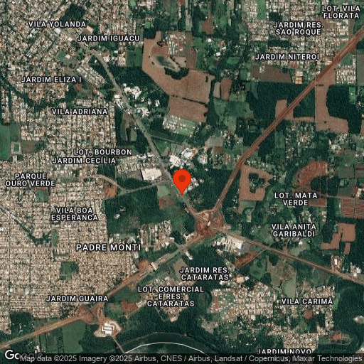 Map of Bourbon Cataratas Resort