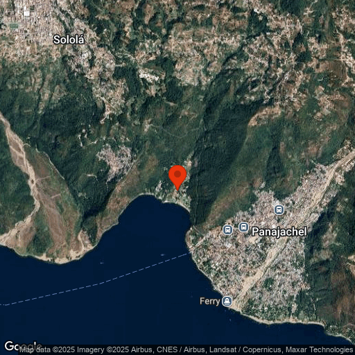 Map of Hotel Atitlan
