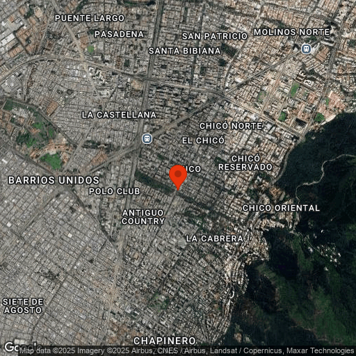 Map of Cite Hotel Bogota