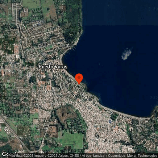 Map of Hotel Cumbres Puerto Varas