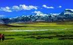 Moines au Tibet 