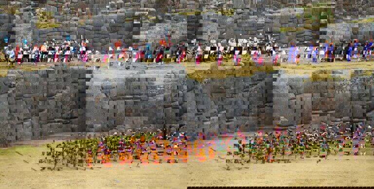 Inti Raymi festival at Sacsayhuaman