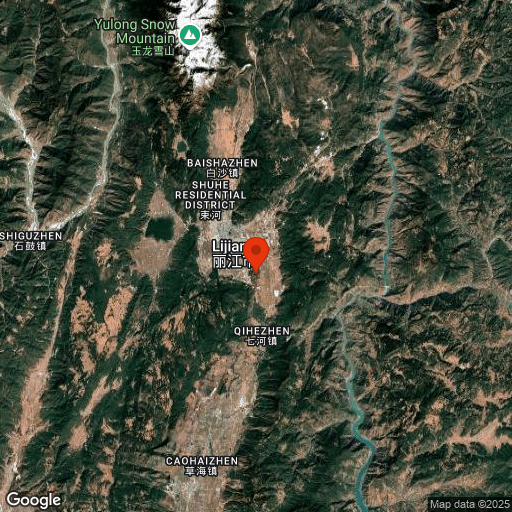 Map of Lijiang