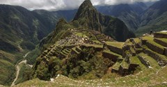 Vue sur le Machu Picchu