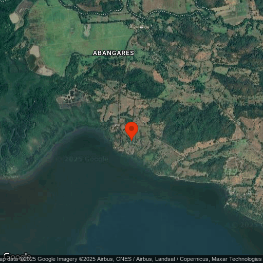 Map of La Ensenada Lodge