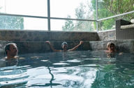 3 Delise Hoteles El Refugio Poza Termal Cubierta