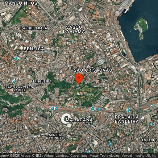 Map of Rio de Janeiro History tour