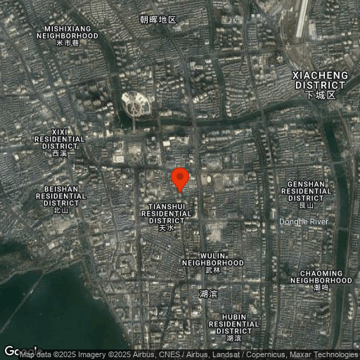 Map of Hangzhou Hotel