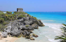 Plage de Tulum Mexique