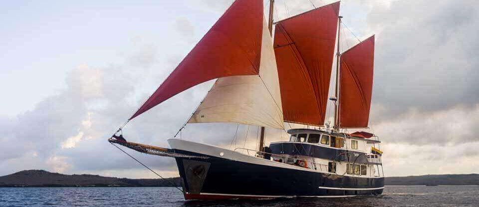 The Samba with full sail