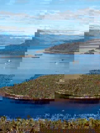 The beautiful Chilean fjords