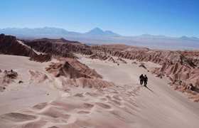 Paysage du désert d’Atacama