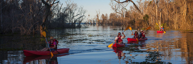 Kayaking in Ibera Wetlands