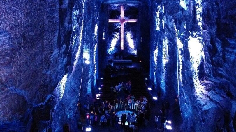 where to visit in Colombia - Salt cathedral