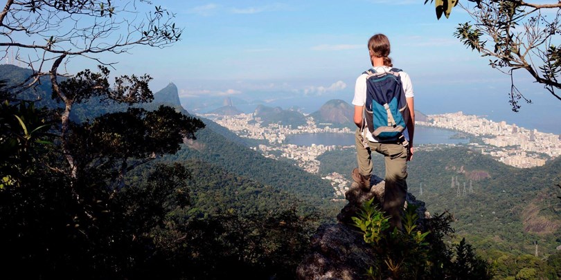 hiking in Rio de Janeiro