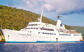 The Galapagos Legend, one of the most popular ships in the Galapagos