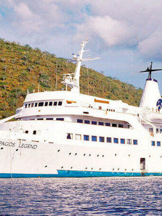 The Galapagos Legend, one of the most popular ships in the Galapagos