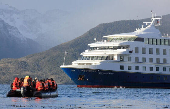 Enjoy guided excursions ashore by zodiac