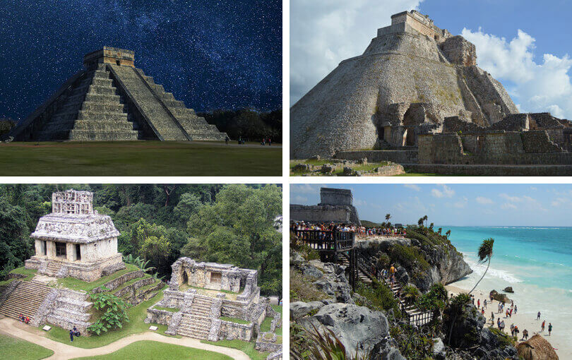 Mayan ruins in Mexico