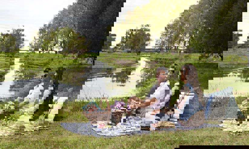 Picnic in the countryside