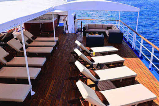The Celebrity Xperience sundeck