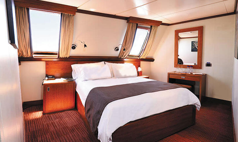 An elite ocean view stateroom