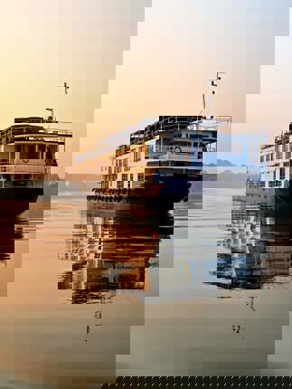 ABN Rajmahal Ship Near Hazarduari Palace