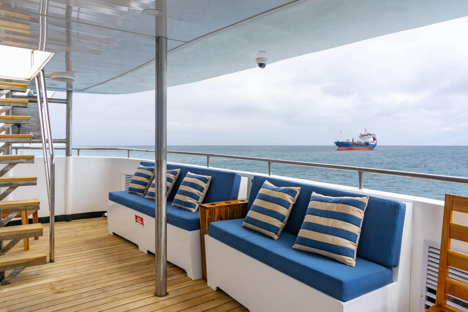 Relax in the comfortable outdoor lounge area